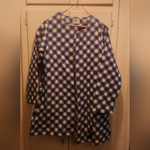 Compania Fantastica Jackets & Blazers - Compania Fantastica gingham swing jacket